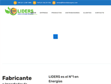 Tablet Screenshot of panelesolaresperu.com